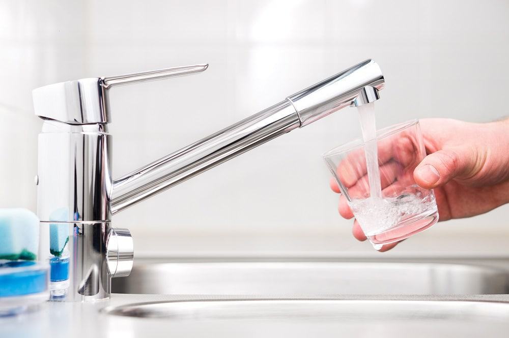 Filling Glass with Tap Water