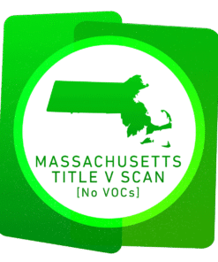 Massachusetts Title V Scan - (without VOCs)
