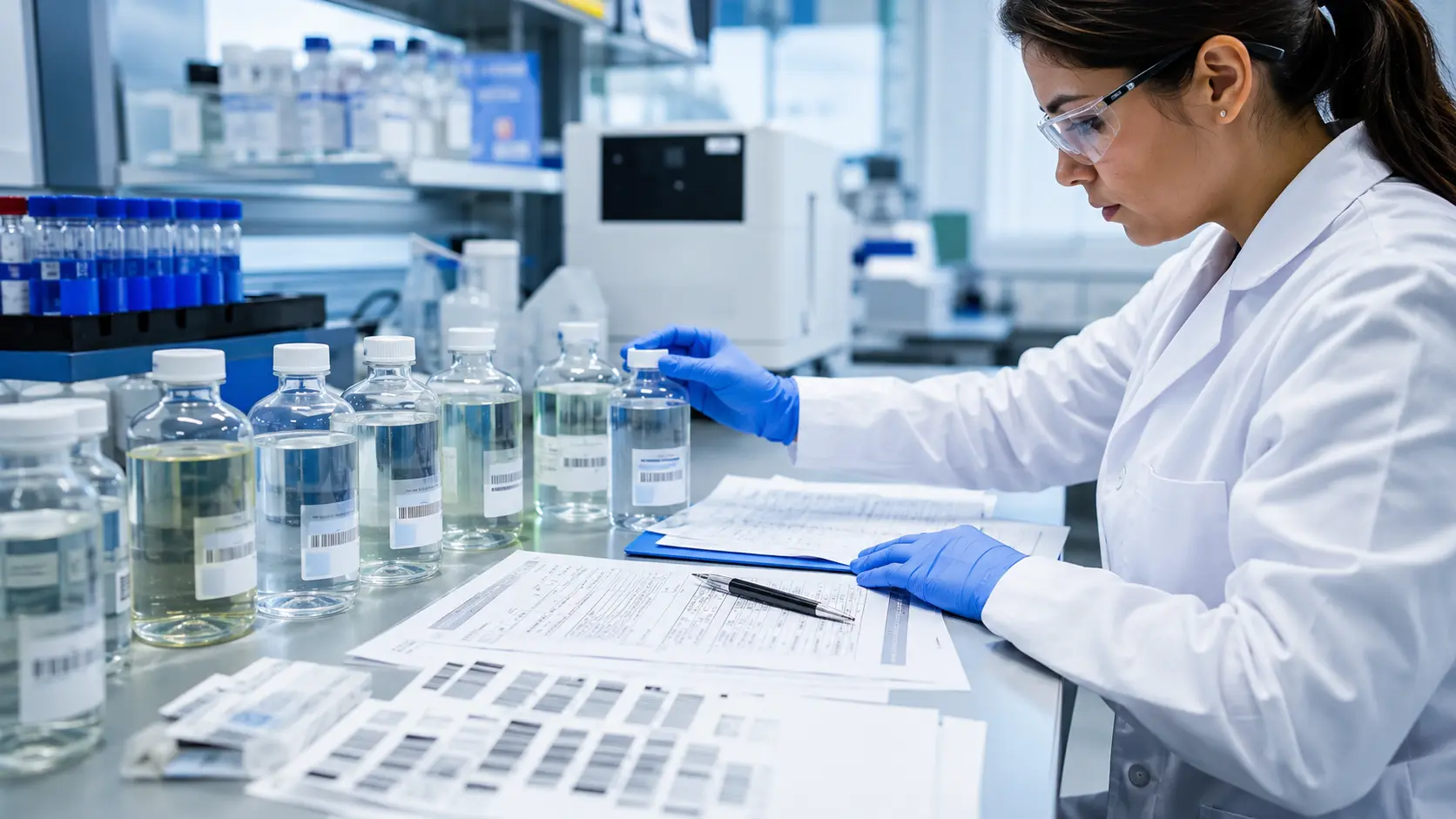 Water testing chain of custody