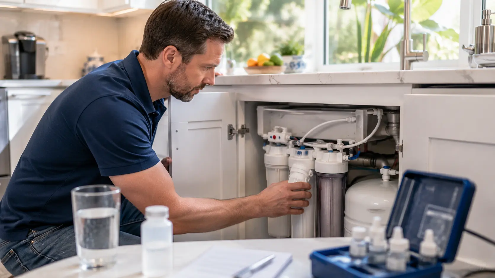 Checking Water Filter Quality
