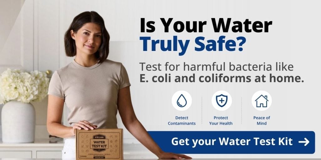 Test for harmful bacteria like E. coli and coliforms at home